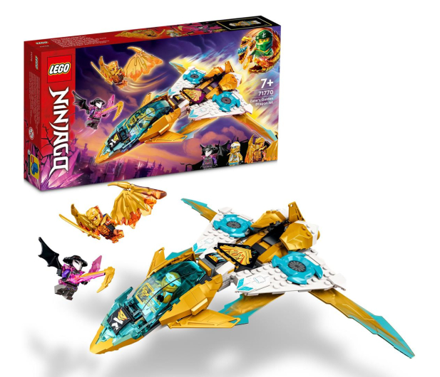 LEGO Ninjago® 71770 Złoty smoczy odrzutowiec Zane’a - 1040612 - zdjęcie 9